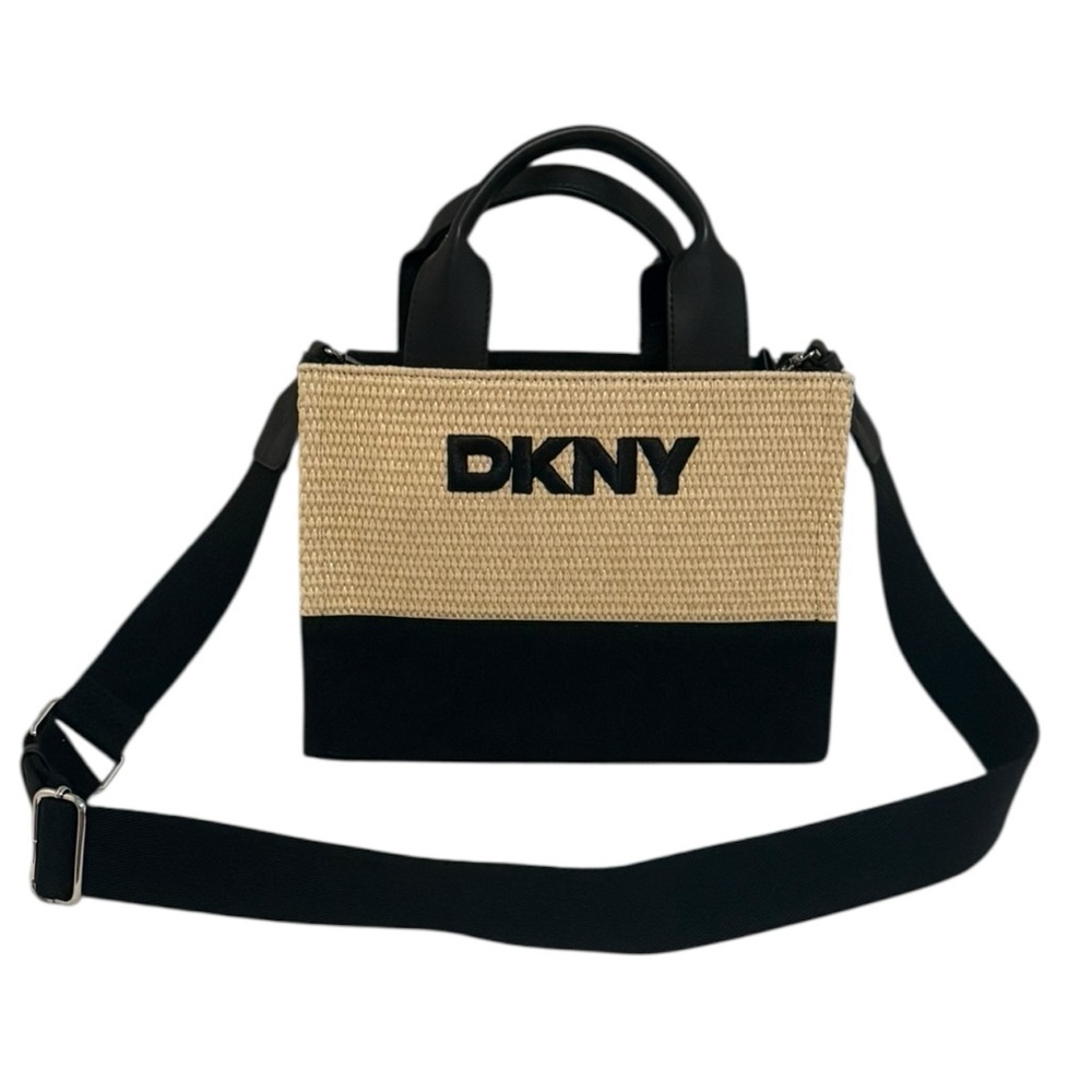 NWT DKNY Hadlee Woven Mini‎ Tote
